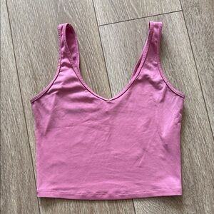 Hollister Pink Crop Top Tank